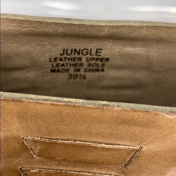 Ash Sz 39.5 Khaki Brown Leather Wedge - Picture 8 of 11